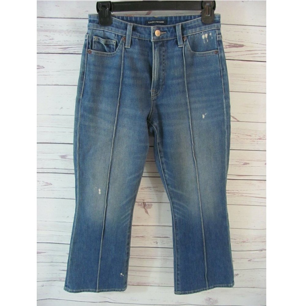 Women's Lucky Brand Jeans Bridgette Cropped Size 6 (26 x 25) High Rise NWOT